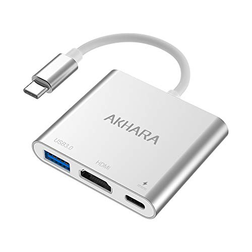 AKHARA USB C Hub HDMI Adapter