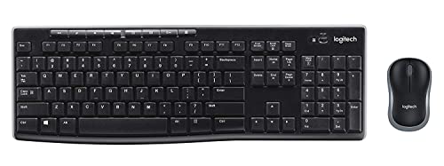 Logitech K270 Wireless Keyboard and M185 Mouse Combo