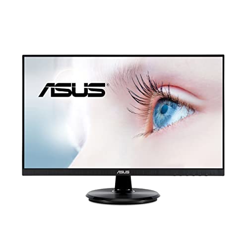 ASUS 27” 1080P Monitor (VA27DCP) - Full HD, IPS, 75Hz, USB-C 65W Power Delivery, Speakers, Adaptive-Sync/FreeSync, Eye Care