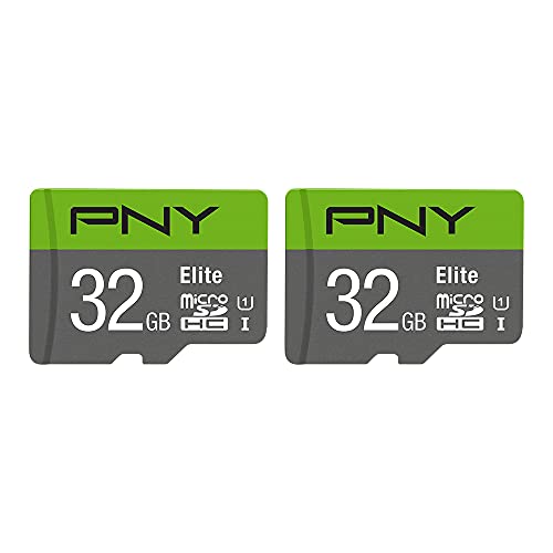 PNY 32GB Elite microSDHC Flash Memory Card 2-Pack