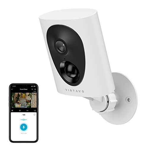 virtavo Outdoor Security Camera with Night Vision and Motion Detection
