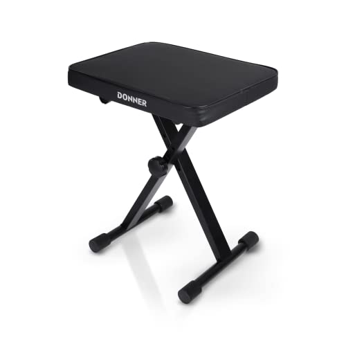 Donner Piano Bench - Adjustable & Portable Keyboard Stool