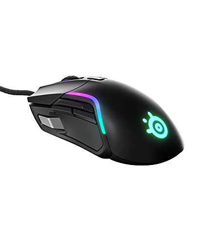 SteelSeries Rival 5 Gaming Mouse - Precise Tracking and Customizable Controls