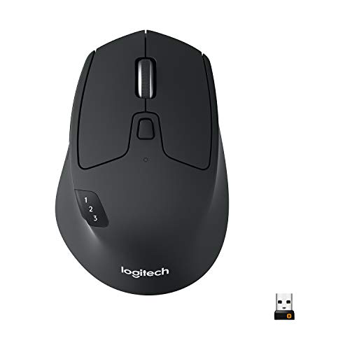 Logitech M720 Mouse - Wireless Black Triathlon