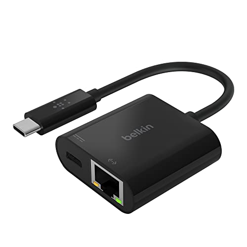 Belkin USB C To Ethernet + Charge Adapter