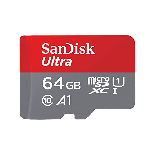 SanDisk 64GB Ultra microSDHC UHS-I Memory Card
