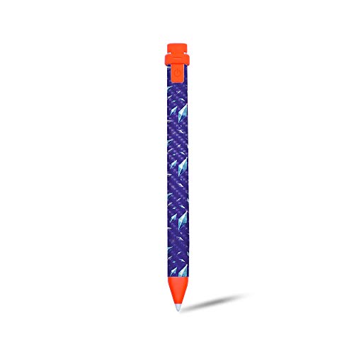 MightySkins Carbon Fiber Skin for Logitech Crayon Digital Pencil iPad (6th gen) - Crystal Gemstones