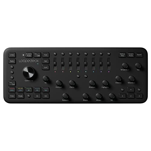 Loupedeck+ Editing Console for Lightroom, Premiere Pro, and More