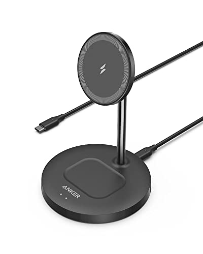 Anker Wireless Charging Stand: Convenient 2-in-1 Charger for iPhone 14 and AirPods