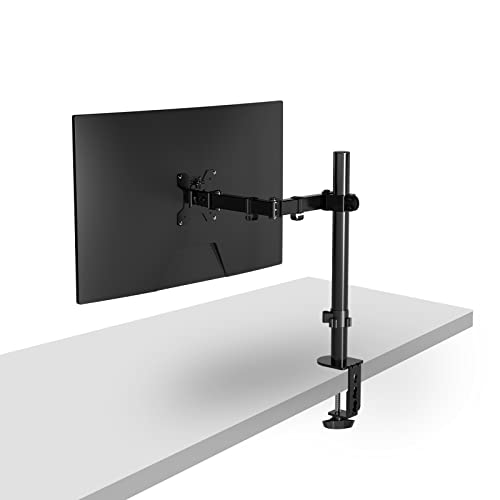 Fully Adjustable Single Monitor Arm for 13-32 inch Screen