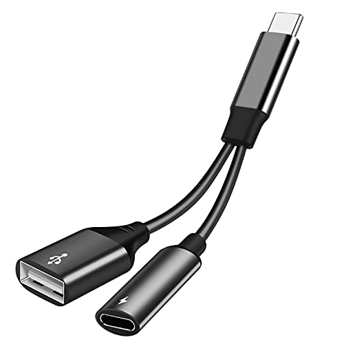 USB C OTG Adapter with Power