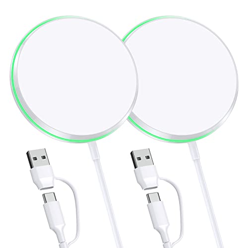 2 Pack Magnetic Wireless Charger