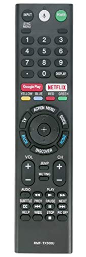 Replaced Voice Remote for Sony Smart TV