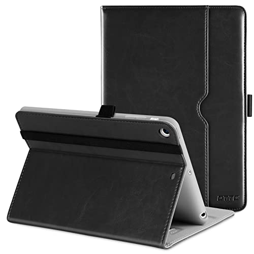 DTTO iPad Mini 1 2 3 Case - Premium Leather Folio Stand Cover Case
