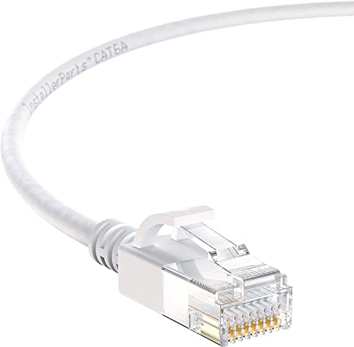 InstallerParts Ethernet Cable CAT6A Slim Cable UTP Booted