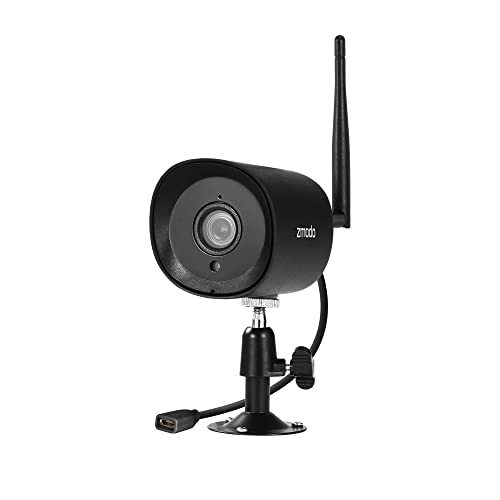 Zmodo Outdoor Wireless Security Camera - HD Plug-in Camera with Night Vision and Motion Detection