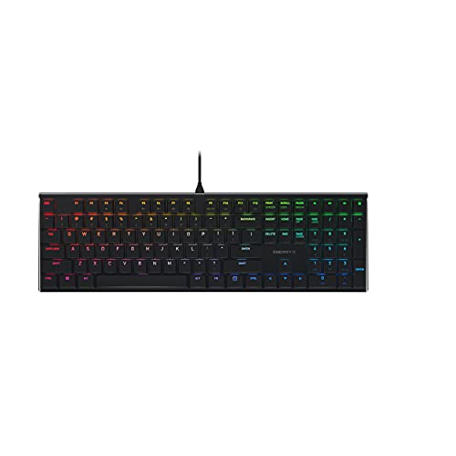 Cherry MX 10.0N RGB Mechanical Keyboard - Low Profile Speed Switches