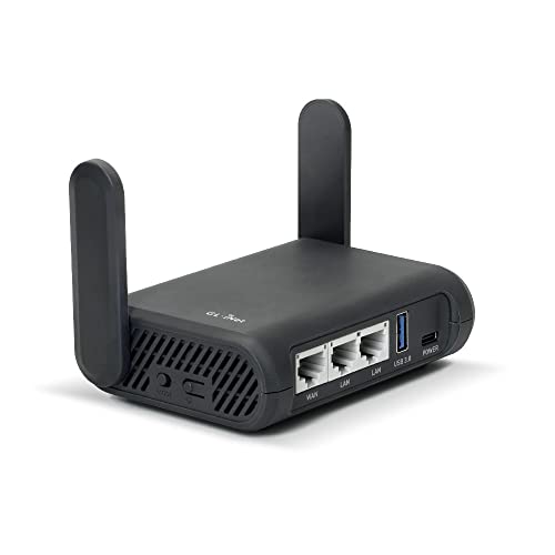 GL.iNet GL-A1300 (Slate Plus) Travel Router - Powerful, Secure, and Portable