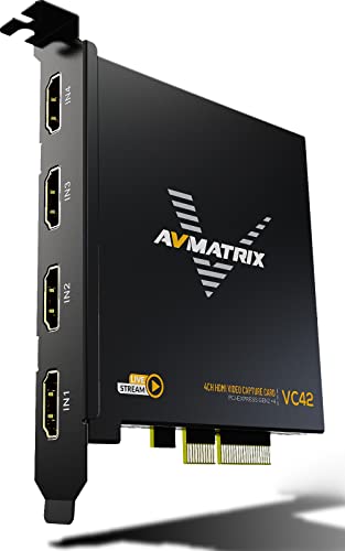 AVMATRIX 1080p60 Internal Capture Card