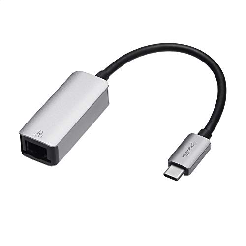 Amazon Basics USB-C to RJ45 Ethernet Adapter