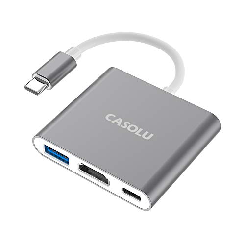 CASOLU USB C HDMI Adapter