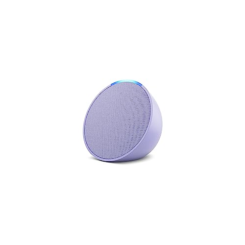 Echo Pop | Compact Smart Speaker with Alexa | Lavender Bloom