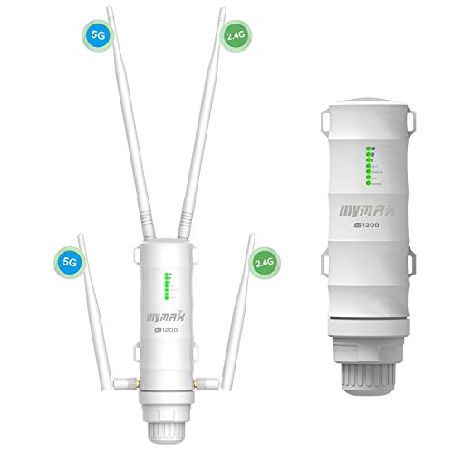 Outdoor WiFi Mesh Extender with Ethernet Port
