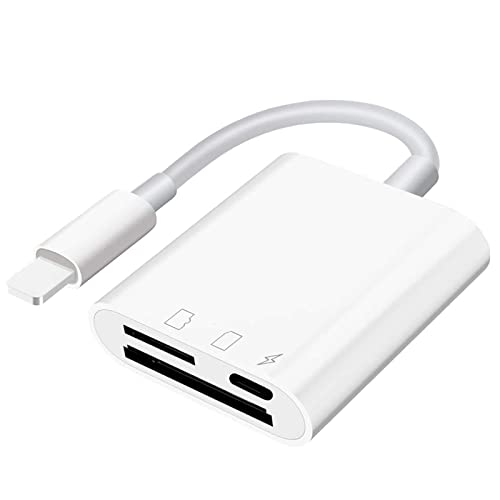 2-in-1 Memory Card Reader for iPhone and iPad