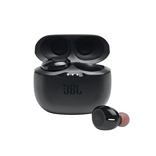 JBL Tune 125TWS 真无线入耳式耳机 - 纯低音、32H 电池、蓝牙、快速配对、舒适