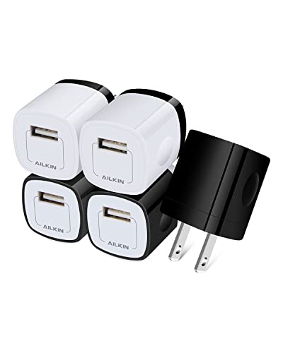 Compact USB AC Power Adapter with Fast Charging and Universal Compatibility