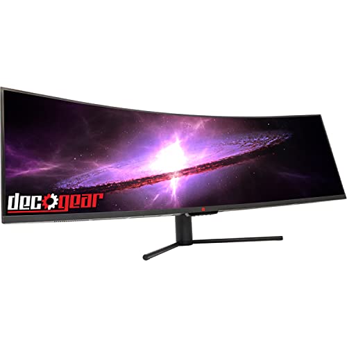 Deco Gear 49" Curved Ultrawide E-LED Gaming Monitor