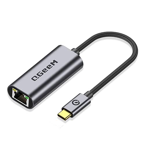 QGeeM USB C Ethernet Adapter