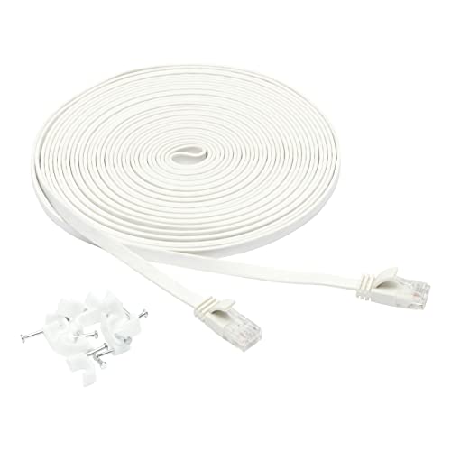 Amazon Basics Cat 6 Ethernet Cable - 25FT, 1Pack, White