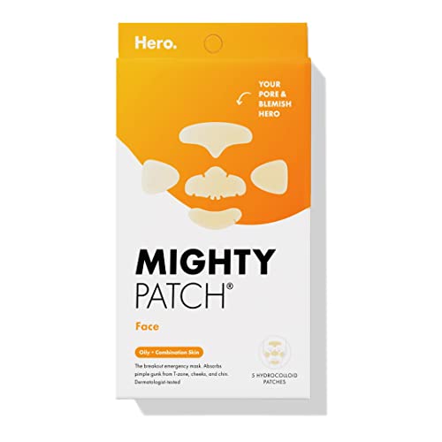 Mighty Patch Face - XL Hydrocolloid Face Mask for Acne