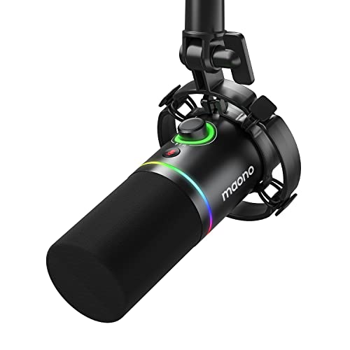 MAONO XLR/USB Dynamic Microphone - High-Quality and Versatile