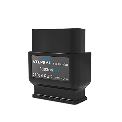 Veepeak OBDCheck BLE Bluetooth OBD II Scanner - Reliable Car Diagnostic Tool