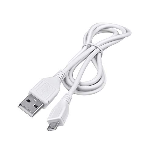 PK Power 5ft White Micro USB Data/Charging Cable Cord