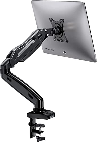 HUANUO Single Monitor Mount - Adjustable and Space-saving