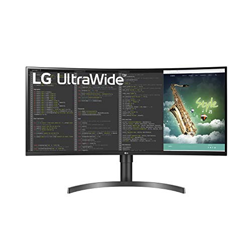 LG 35WN75C-B UltraWide Monitor 35” QHD Curved Display