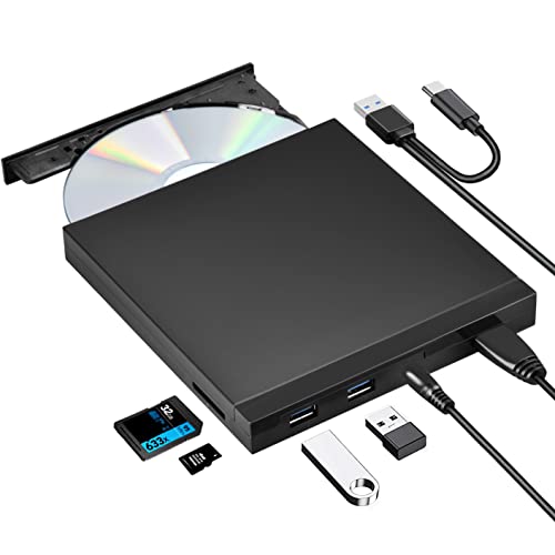 ROOFULL USB External CD DVD Drive