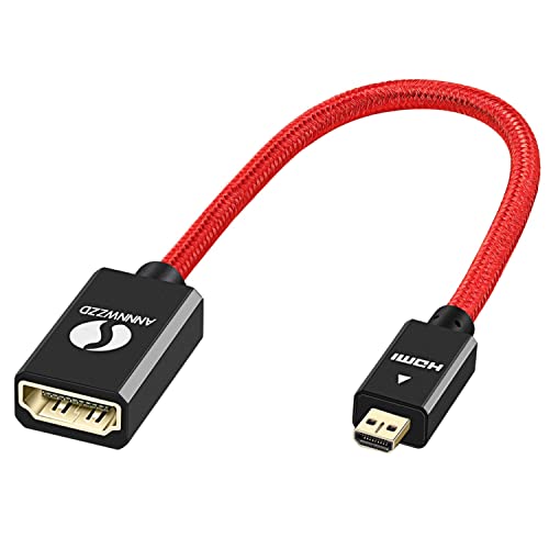 ANNNWZZD Micro HDMI to HDMI Adapter