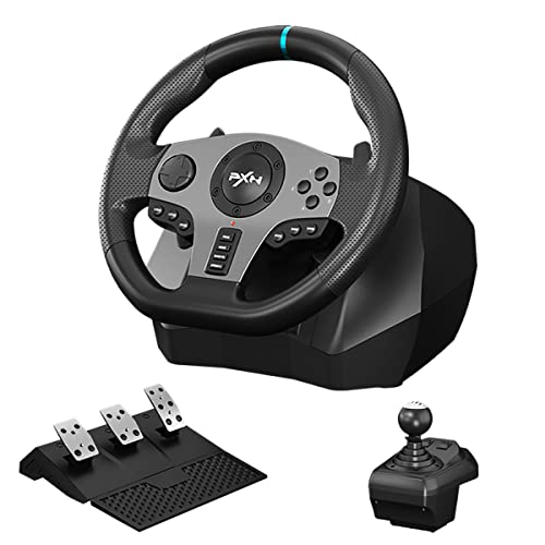 PXN V9 Gaming Steering Wheel Bundle