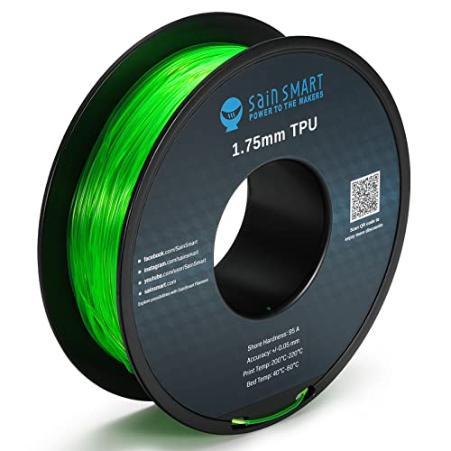 SainSmart Green Flexible TPU Filament