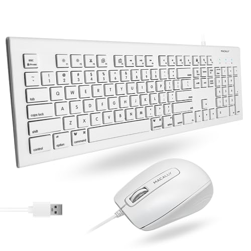 Macally Keyboard and Mouse Combo