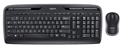 Logitech Wireless Desktop MK320 Keyboard With Wireless Mouse Combo