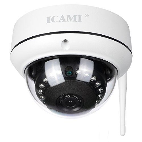 ICAMI HD Security Camera WiFi Dome IP Camera