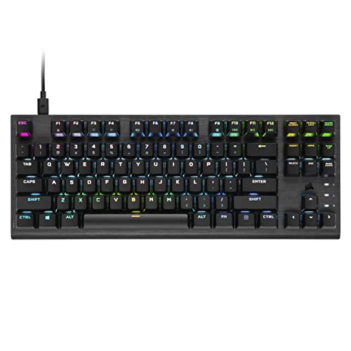 Corsair K60 PRO TKL Gaming Keyboard with OPX Linear Switch - Black
