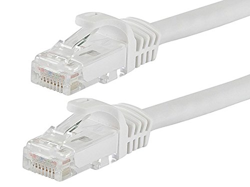 Monoprice Flexboot Cat6 Patch Cable - White, 5ft