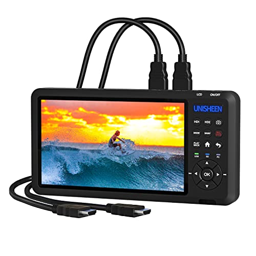 UNISHEEN HD Video Capture Box 2 Channel HDMI Recorder