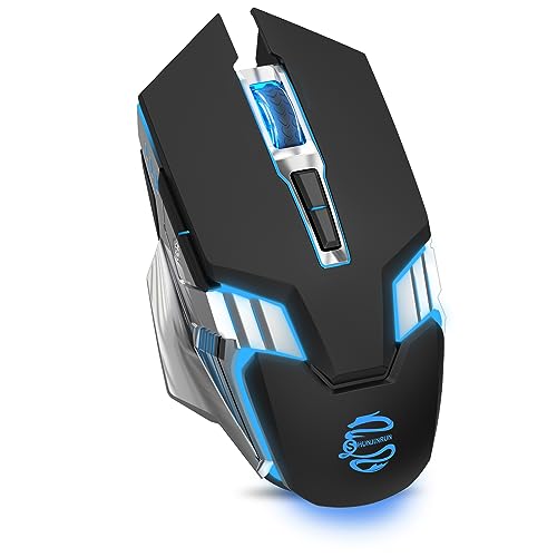 800mAh Rechargeable Bluetooth Mouse with Multi-Device Support